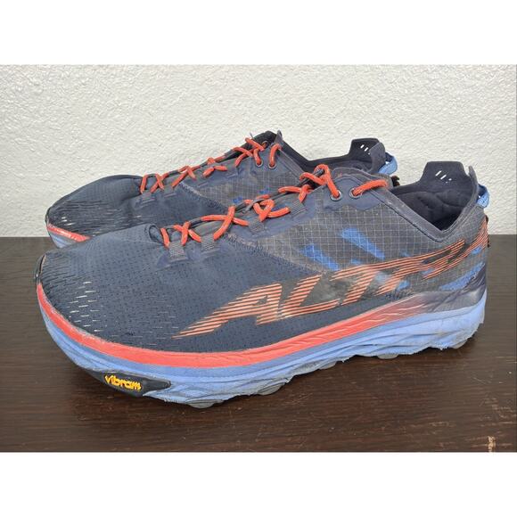 Altra Mont Blanc Trail Running Shoes ZERO DROP Foot Shape Mens 12 Vibram Sole main image 11